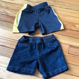 Two pairs of shorts